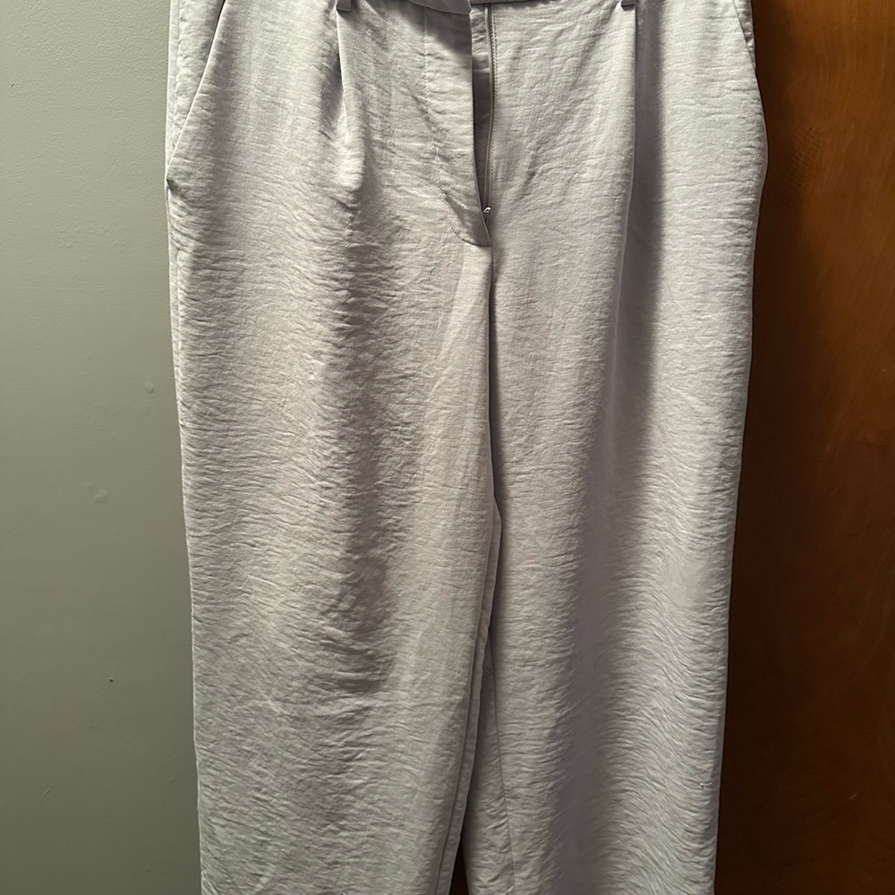 Abercrombie & Fitch Lavender Premium Crepe Pants